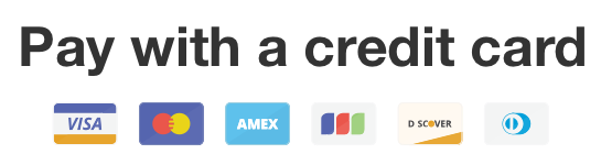 Pay with Credit Card